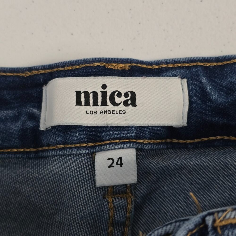 Mica MDP-F388DK High Rise Crop Flare W/ Uneven Hem size 24 6665 - Picture 8 of 10